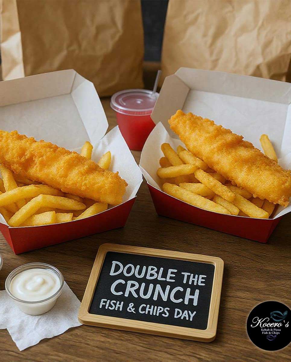 Kocero's Kebab, Pizza, Fish & Chips Eyemouth Pizza & Fish Fosh and Chips
