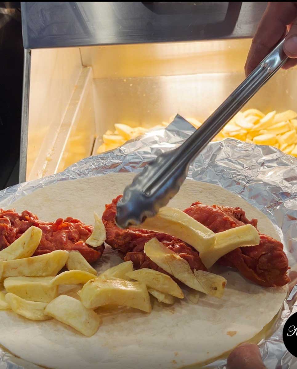 Kocero's Kebab, Pizza, Fish & Chips Eyemouth Margarita Wrap